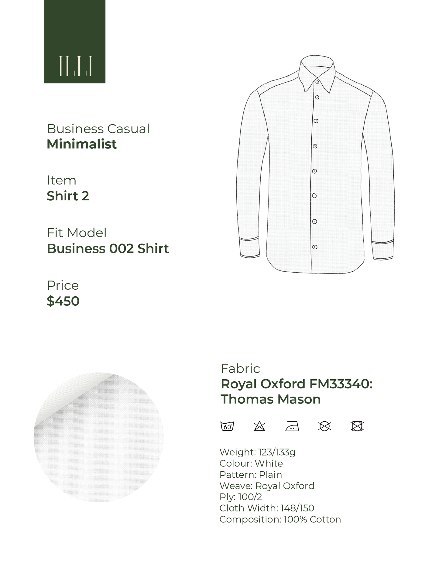 Minimalist | Business Casual Sport Shirt 2