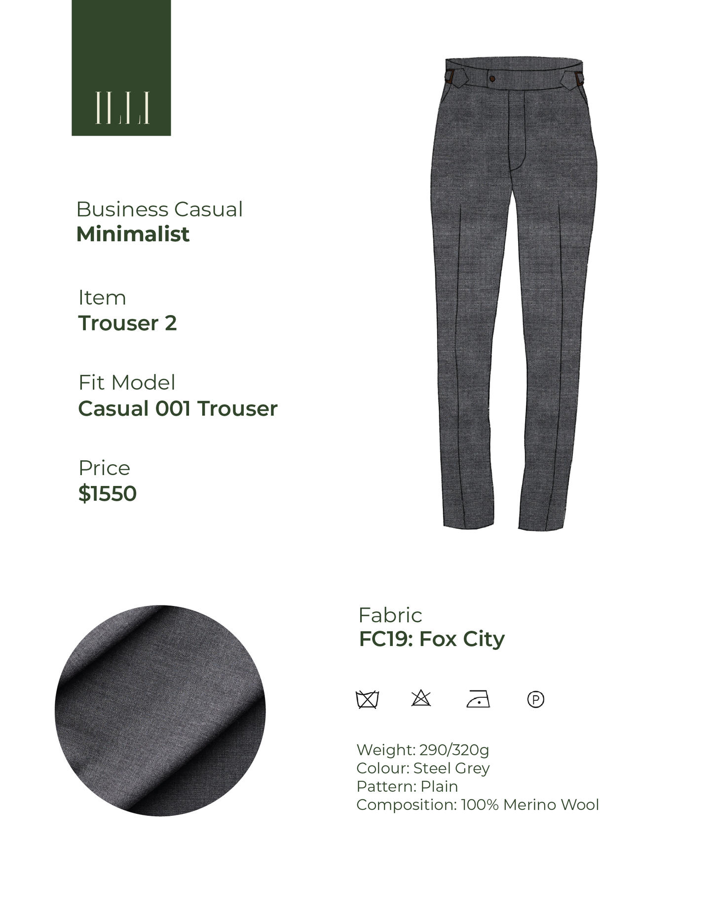 Minimalist | Business Casual Trouser 2