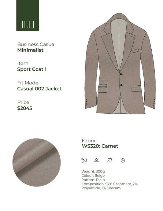 Minimalist | Business Casual Sport Coat 1