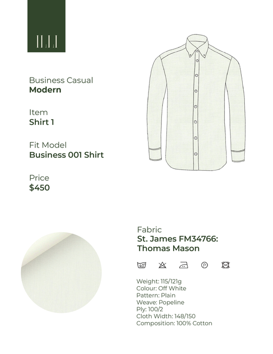 Modern | Business Casual Shirt 1