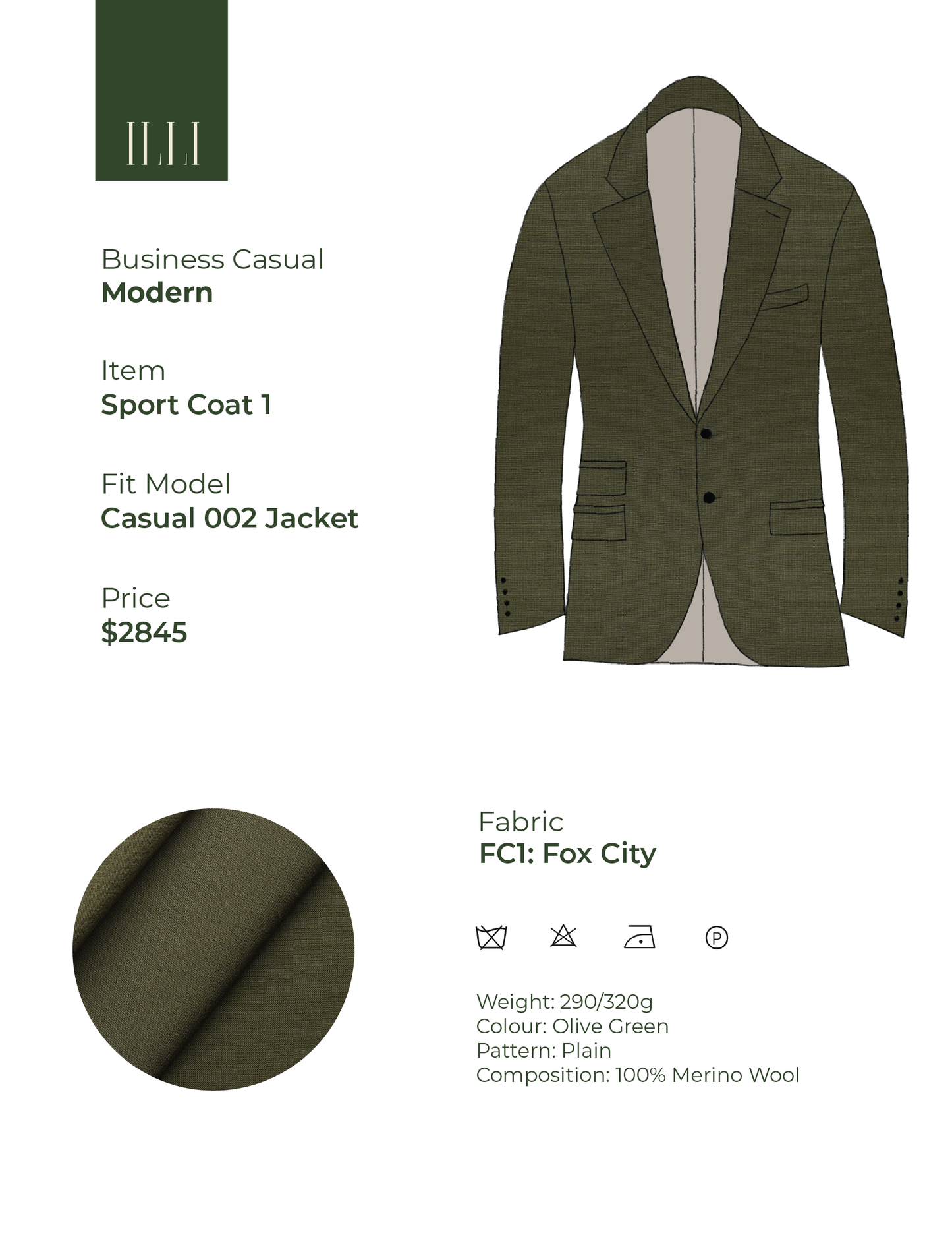 Modern | Business Casual Sport Coat 1