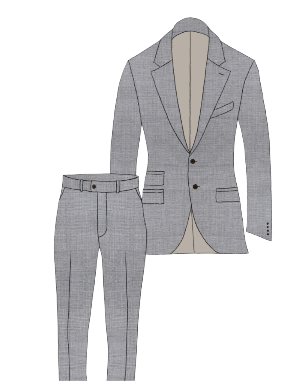 Minimalist | Business 2 Piece Suit