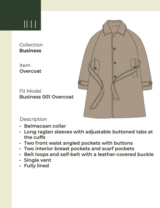 Business 001 Overcoat