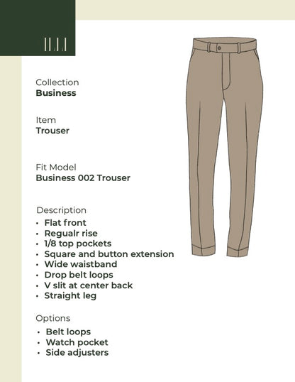 Business 002 - Trouser