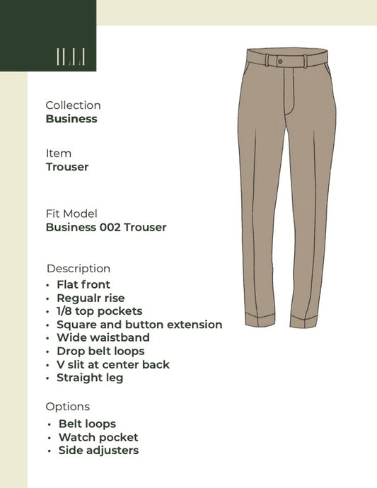 Business 002 - Trouser