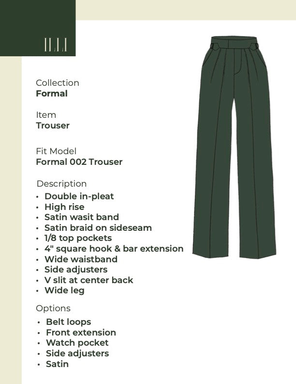 Formal 002 Trouser