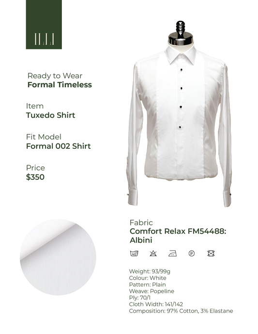 Timeless | Formal RTW Tuxedo Shirt