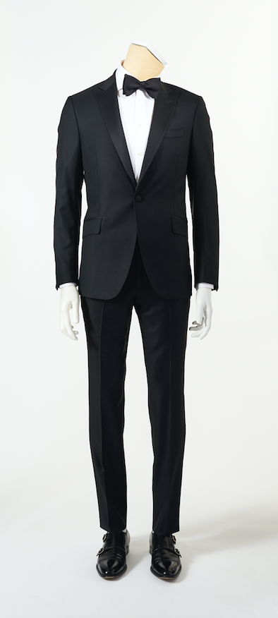 Peak Lapel Tuxedo Blazer | Pure S110's Wool by Vitale Barberis Canonico, Italy