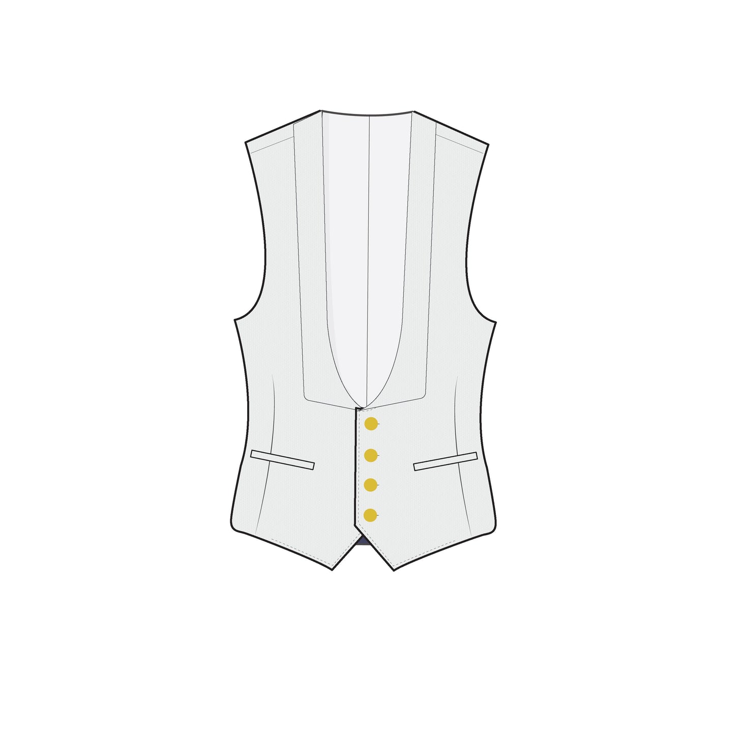 NO. 2 MESS STANDARD:  AIR FORCE - WAISTCOAT