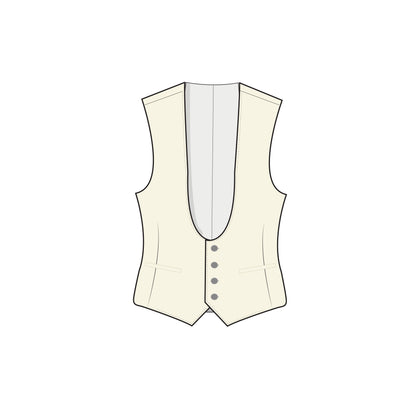 NO. 2 MESS:  THE QUEEN'S YORK RANGERS - WAISTCOAT