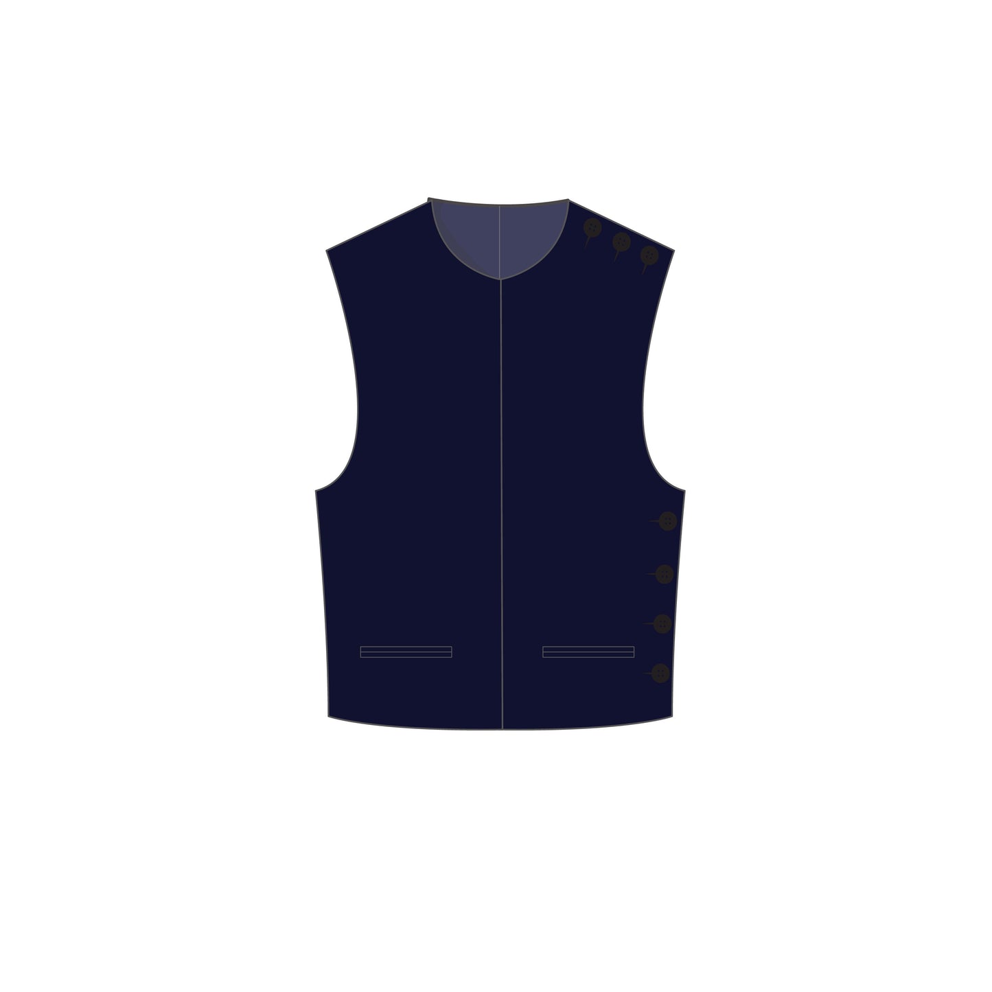 NO. 2 MESS IMPERIAL PATTERN:  ARMY - WAISTCOAT